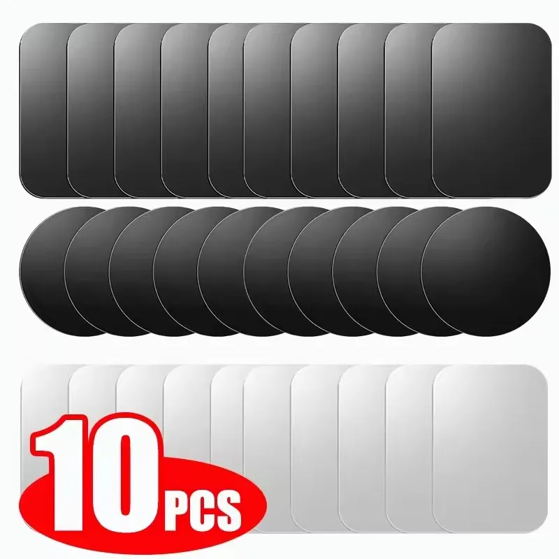 Useful Tablet Accessories - 5/10 Stück Magnetische Metallplatte Auto-Handyhalterung Aufkleber