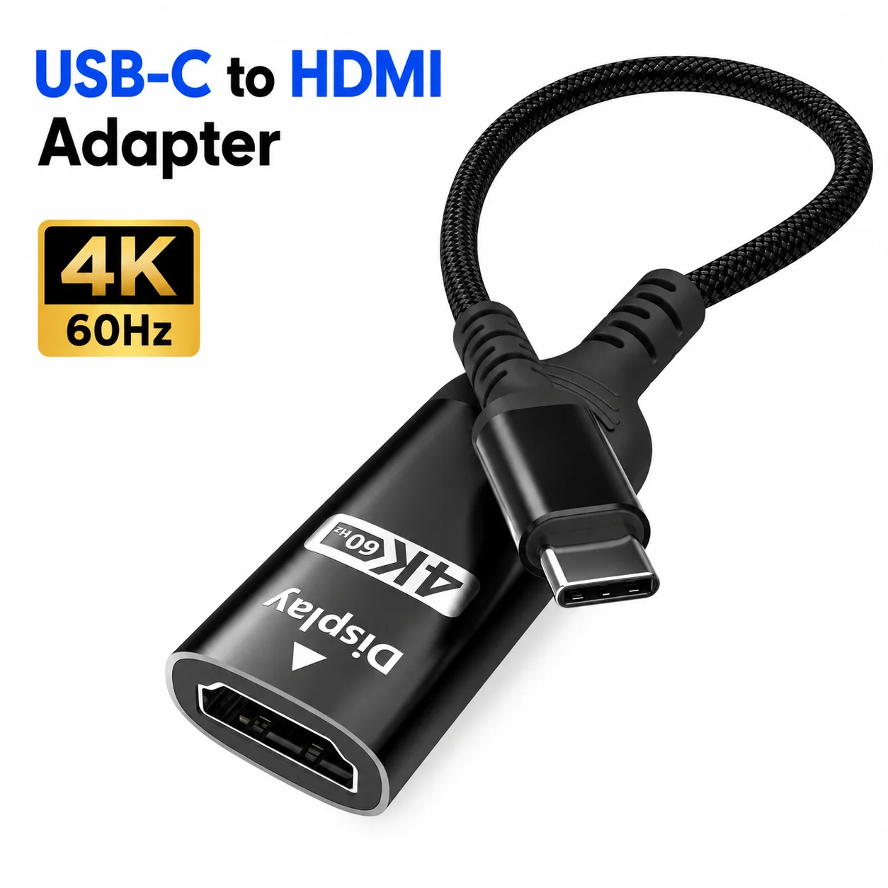 Hdmi Adapter Tablet - USB-C zu HDMI Adapter 4K@60Hz Plug-and-Play,