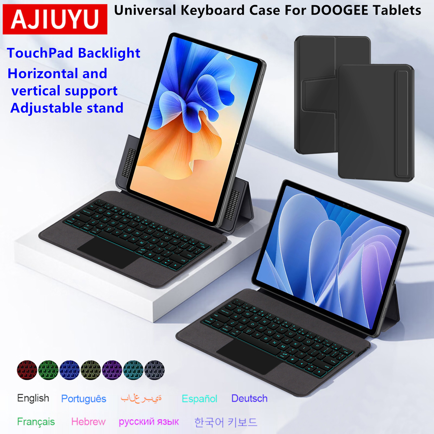Tcl Tablet Accessories - AJIUYU Touchpad-Tastatur für DOOGEE U11 /
