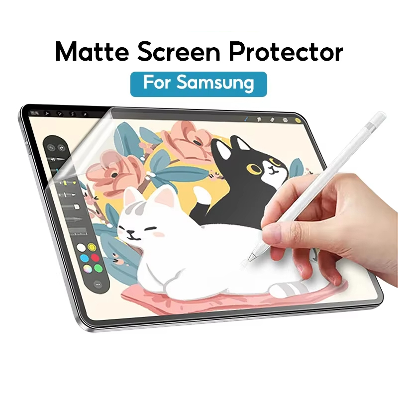 Tablet S9 Fe Accessories - Paper Feel Like Displayschutzfolie für Samsung