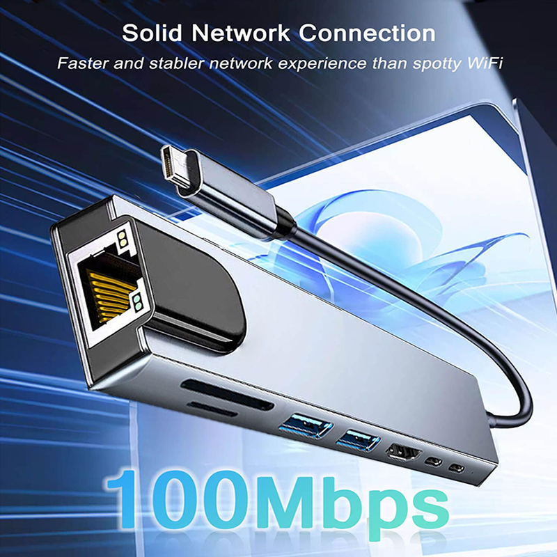 8-in-1 USB Typ C Hub für MacBo – Hdmi Adapter Tablet Bewertung und Preis