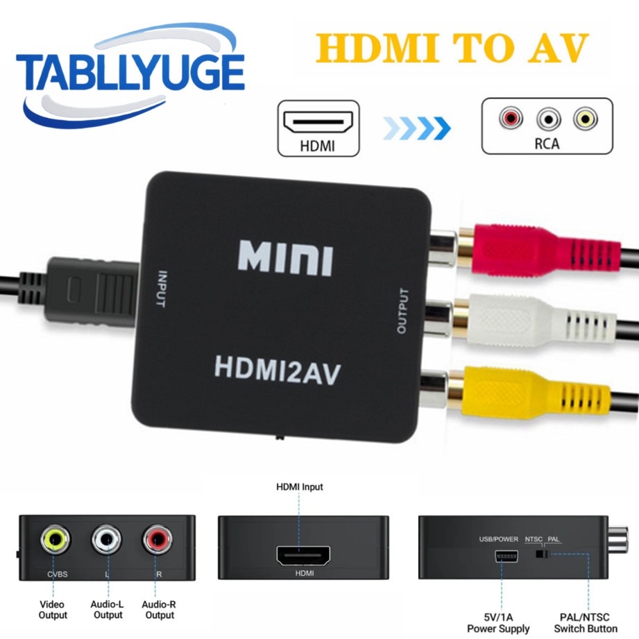 TABLLYUGE 1080P HDMI-kompatibe – Hdmi Adapter Tablet Bewertung und Preis