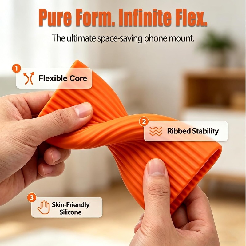 Flexibler, faltbarer Silikon-H – Tablet Stand Adjustable Bewertung und Preis