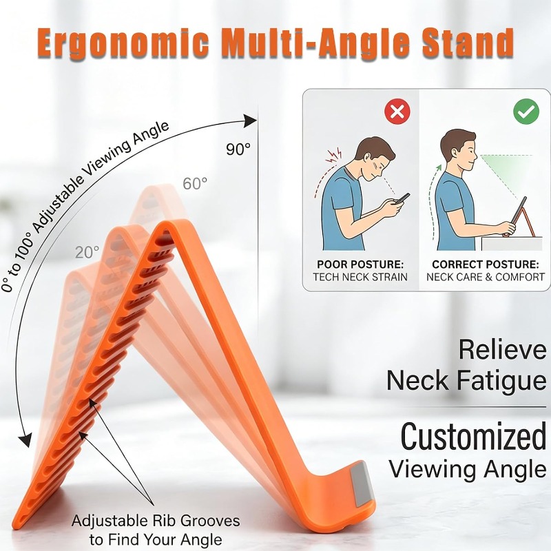 Flexibler, faltbarer Silikon-H – Tablet Stand Adjustable Bewertung und Preis