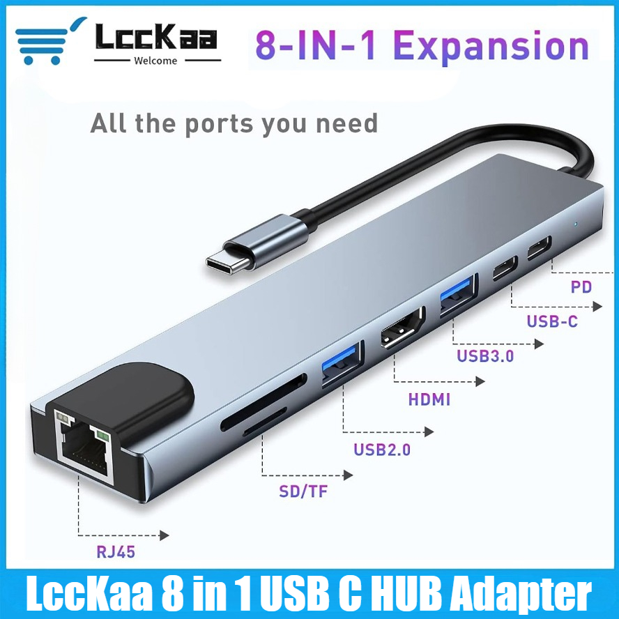 USB-C Hub 8/7 in 1 4K HDMI Ada – Hdmi Adapter Tablet Bewertung und Preis