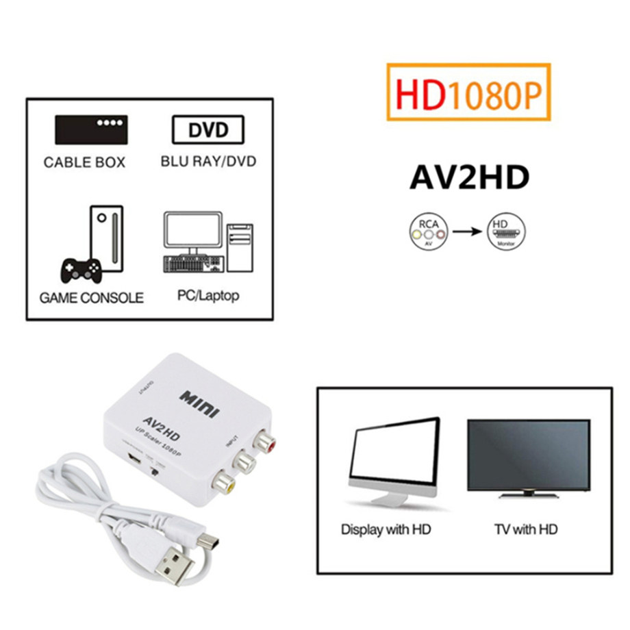 HDMI-kompatibler AV-RCA-Konver – Hdmi Adapter Tablet Bewertung und Preis