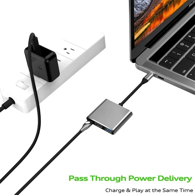 USB C HUB 3in1 Typ C 3,0 zu HD – Hdmi Adapter Tablet Bewertung und Preis