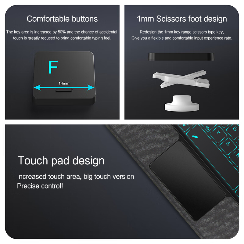 Magische Tastaturhülle für Xia – Redmi Tablet Accessories Bewertung und Preis