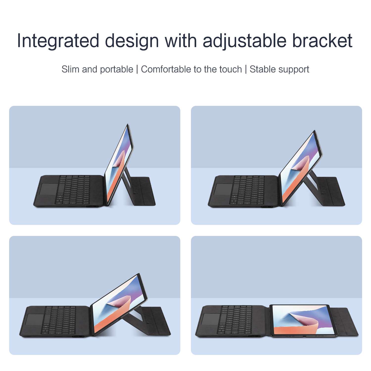 AJIUYU Touchpad-Tastaturhülle  – Tcl Tablet Accessories Bewertung und Preis