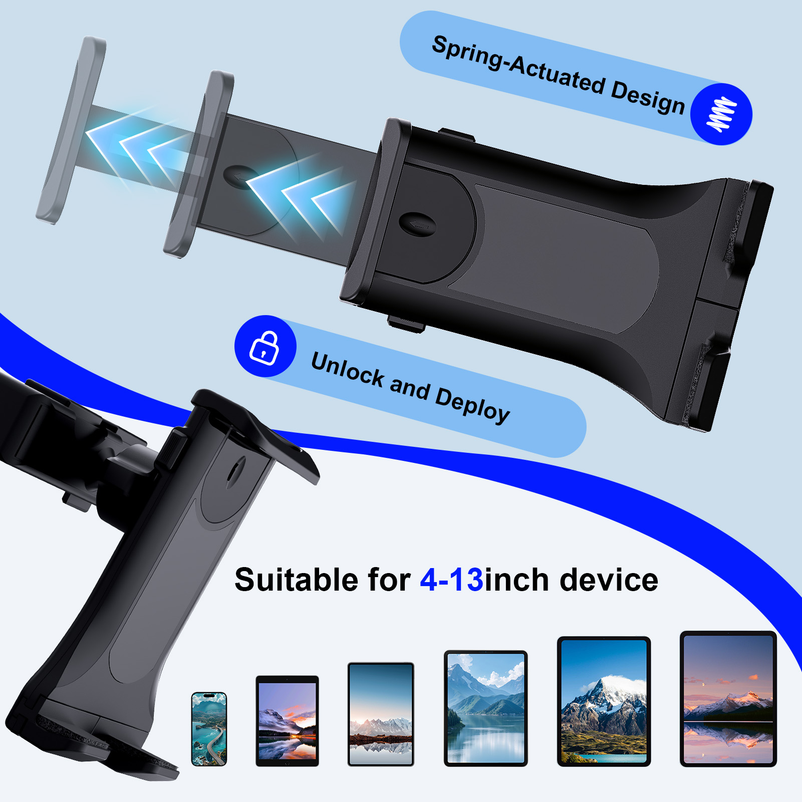 Universal Auto Tablet Ständer  – Xiaomi Tablet Accessories Bewertung und Preis