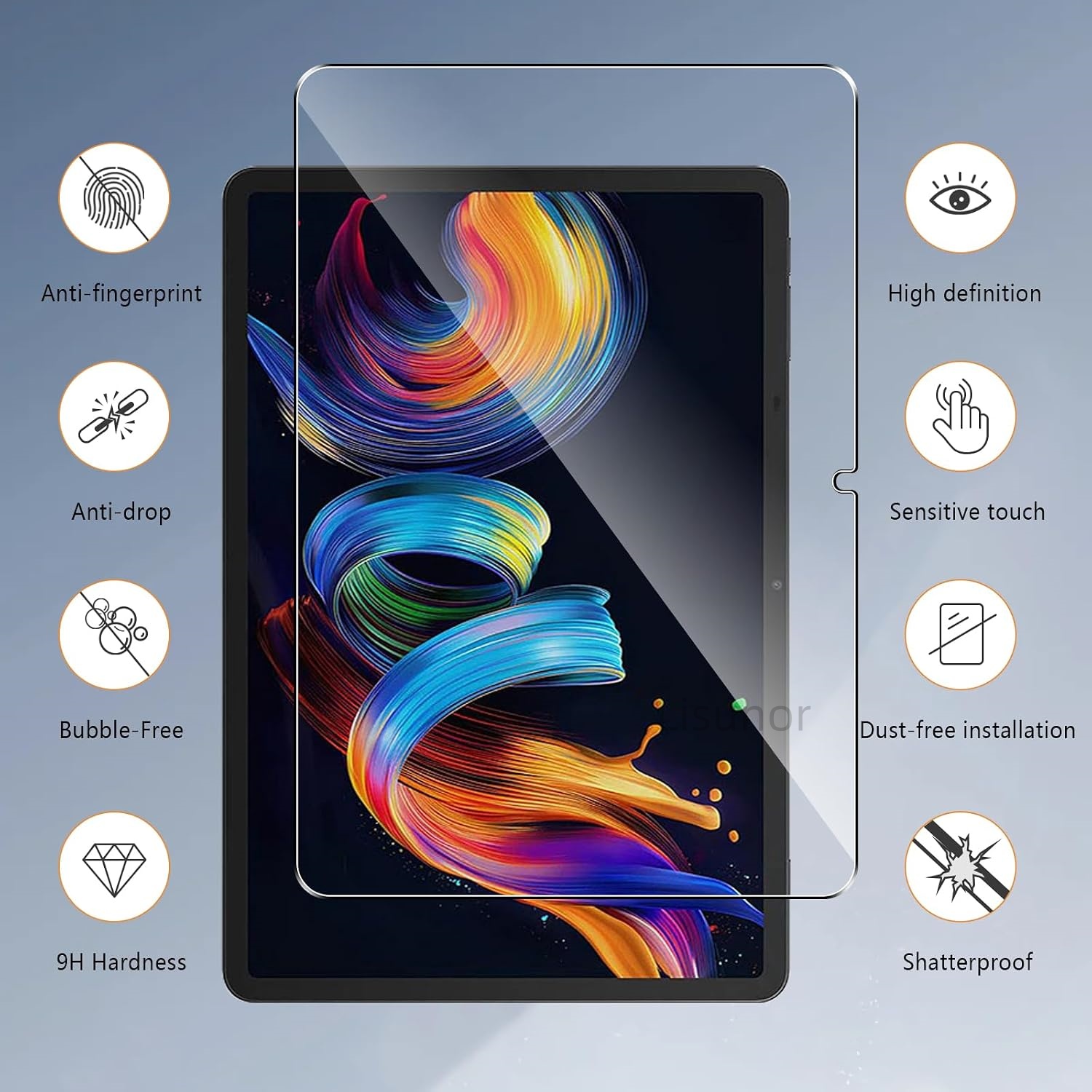 1 Stück 9H Gehärtetes Glas Tab – Tcl Tablet Accessories Bewertung und Preis