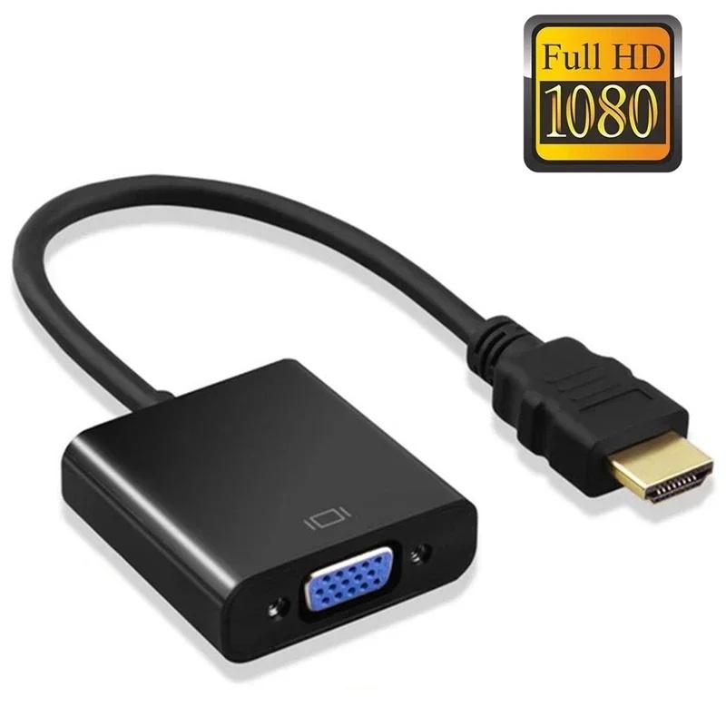 HD 1080P HDMI-zu-VGA-Kabelkonv – Hdmi Adapter Tablet Bewertung und Preis