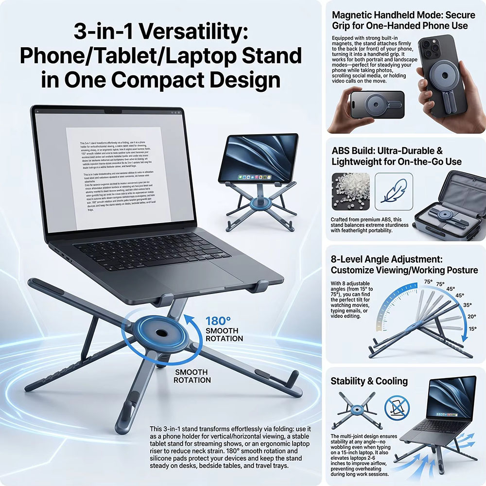 Tragbarer Magnetischer Handyha – Useful Tablet Accessories Bewertung und Preis