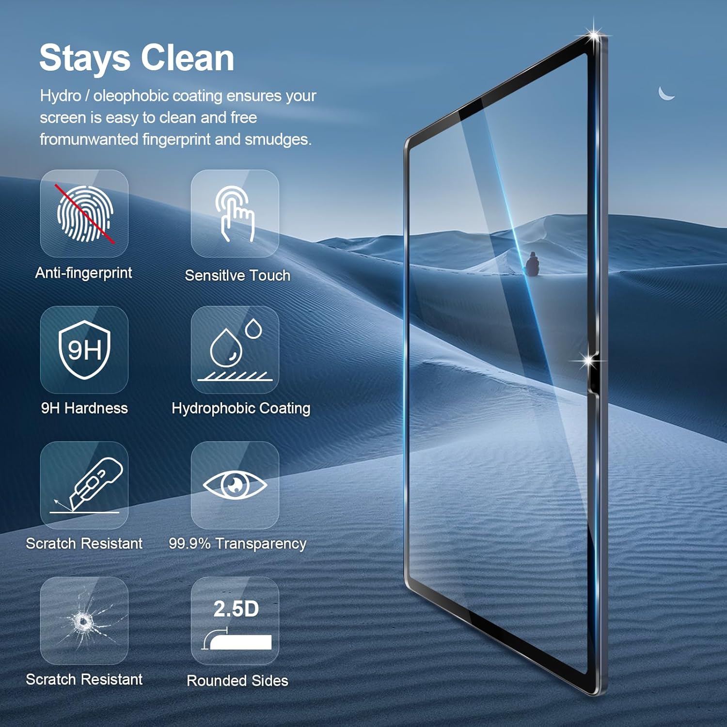 2 Stück Gehärtetes Glas Displa – Samsung Tablet S10 Accessories Bewertung und Preis